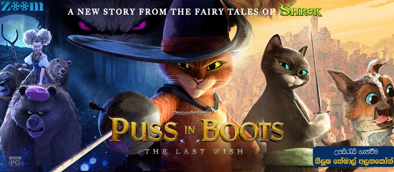 Puss in Boots The Last Wish (2022) Sinhala Subtitle